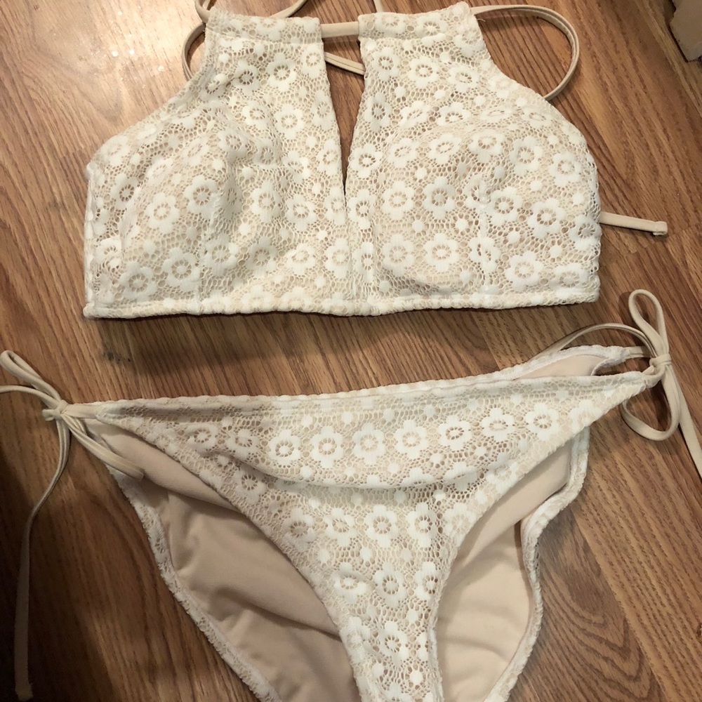 Lace swimsuit